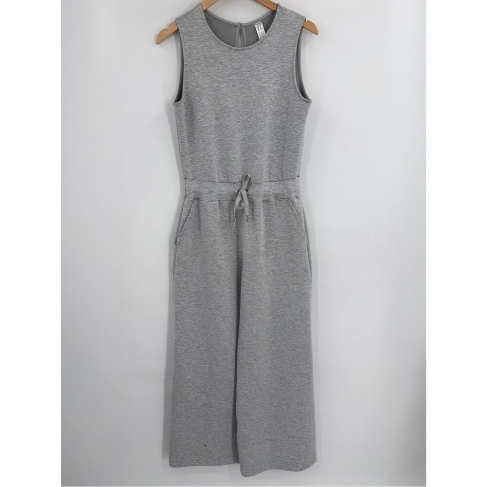Spanx AirEssentials Sleeveless Wide Leg Jumpsuit | Gray | Medium